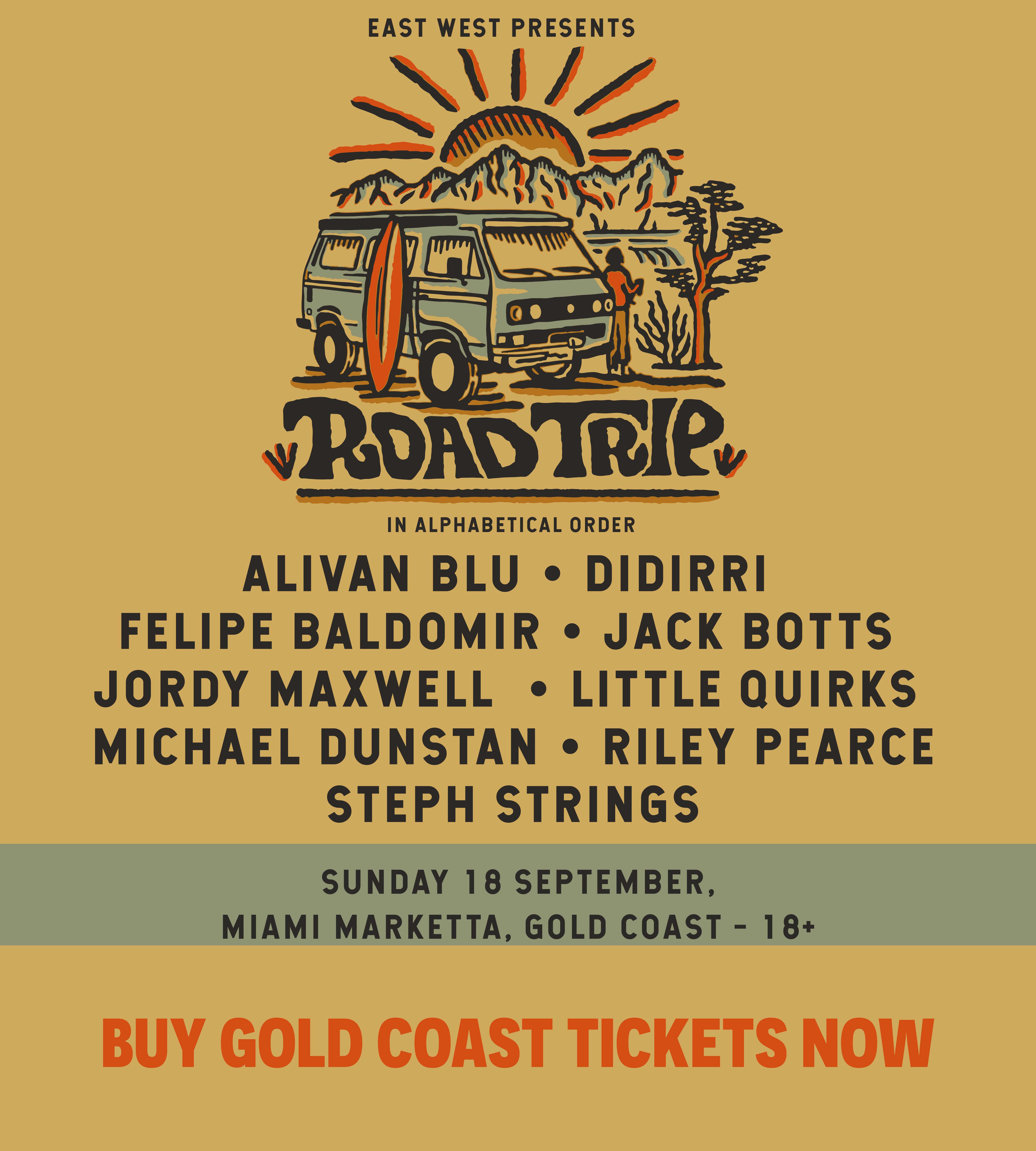 Road Trip Jack Botts, Gold Coast